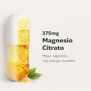 Citrato de magnesio- 375 mg
