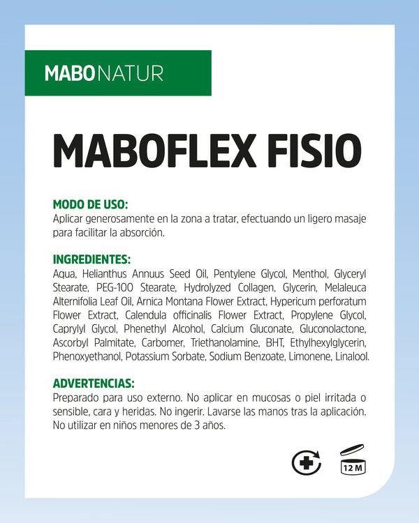 Alivia la tensión muscular - Maboflex Fisio