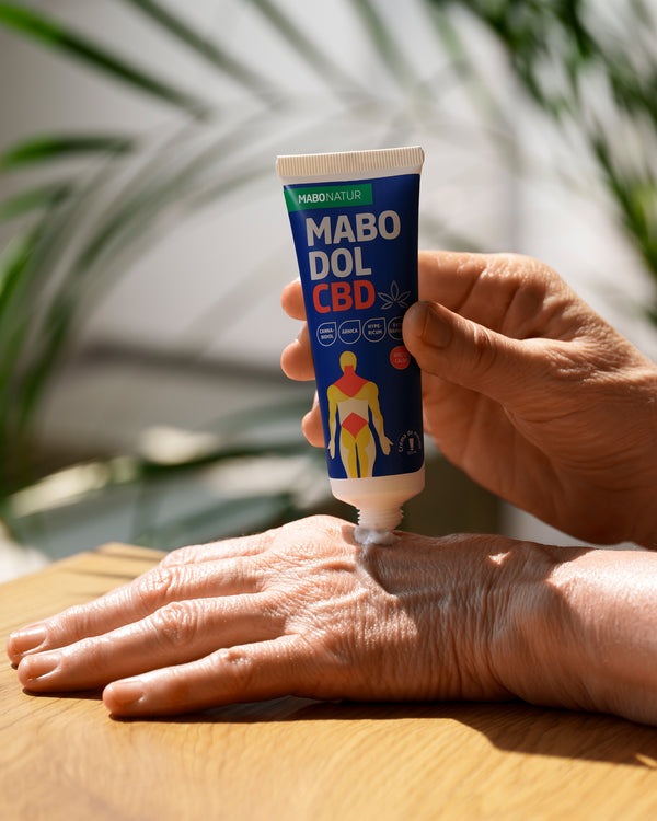 Crema de masaje con efecto calor - Mabodol CBD
