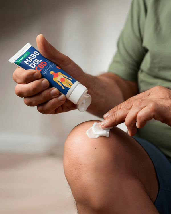 Crema de masaje con efecto calor - Mabodol CBD