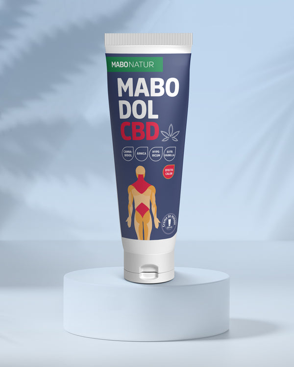 Crema de masaje con efecto calor - Mabodol CBD