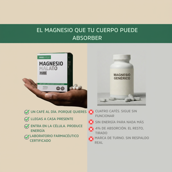 Malato de magnesio - 400mg