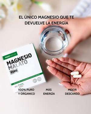 Malato de magnesio - 400mg