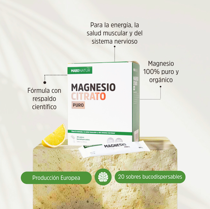 Magnesio Citrato - MaboNatur