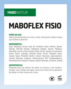 Relieve muscle tension - Maboflex Fisio - Mabo Farma S.A.
