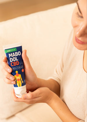 Warming massage cream - Mabodol CBD - Mabonatur