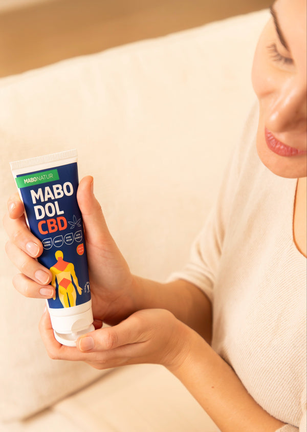 Warming massage cream - Mabodol CBD - Mabonatur