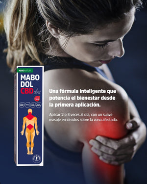 Warming massage cream - Mabodol CBD - Mabo Farma S.A.